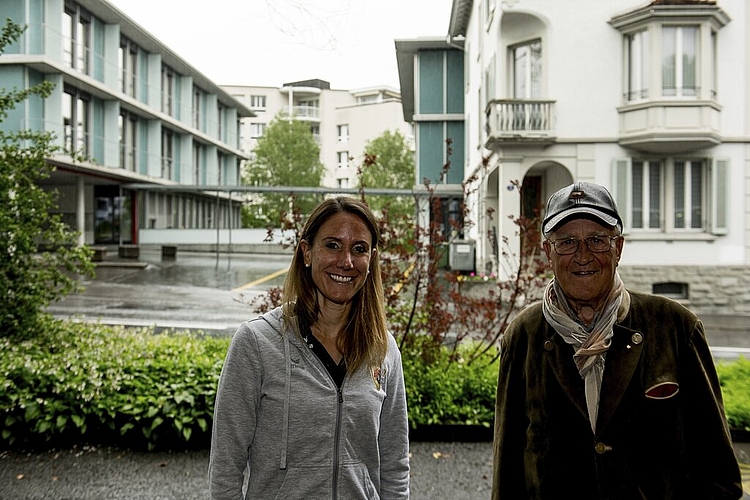 Martina Wyss und Alois Stalder hofften auf einen Sieg.