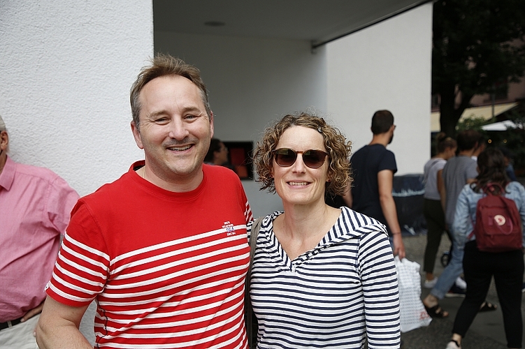 Martin und Anna Einsiedler sind gespannt auf die bald eintreffenden Theatergruppen.
