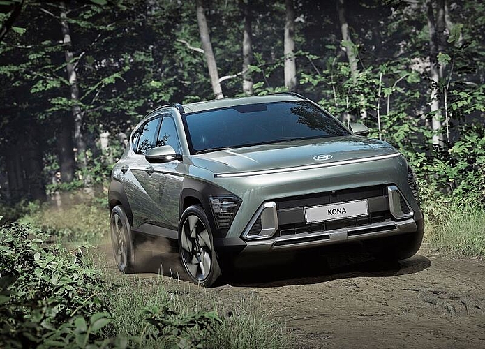 Hyundai bietet neben einem Hybrid und einem neuen Verbrenner im Jahr 2023 auch einen neuen elektrischen Kona.

