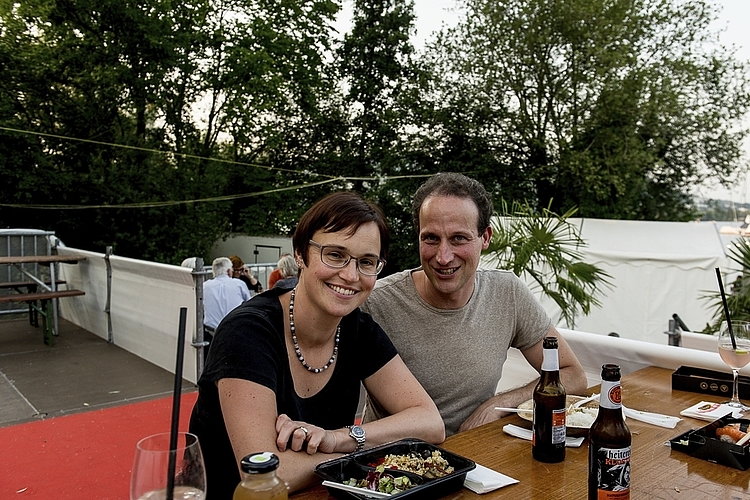 Der Film und das Essen überzeugten Sarah und Thilo Briel am Donnerstag.