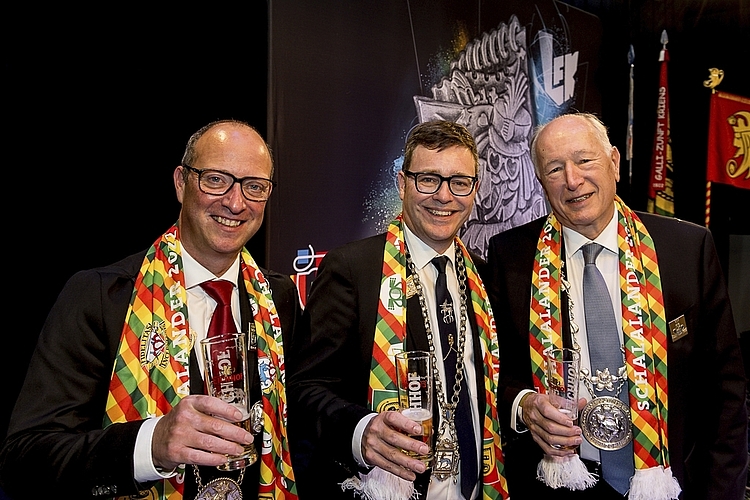 bewirteten die Gäste im Schappe Kulturquadrat.
