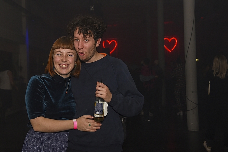 «Wir sind hier zum Tanzen», meinten Cilgia Zangger und Samuel Herzog, welche zum ersten Mal an dieser Partyreihe waren.