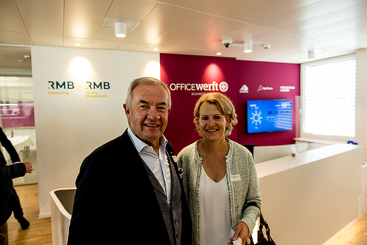 Für Jörg Lienert, zusammen mit seiner Frau Rosmarie, ist der Umbau gelungen und eine schöne Businesslocation geworden.