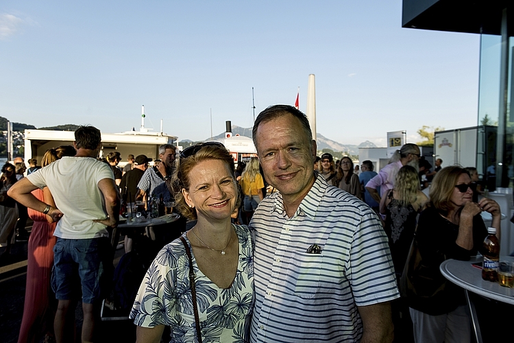 Sandra und Guido Felder: «Ein gelungener Anlass und eine gute Gelegenheit, sich darauf zu besinnen, welche Werte die Schweiz hat.»