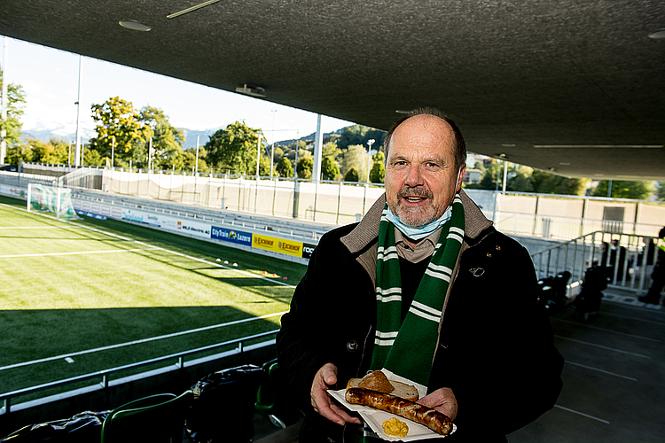 Bruno Soltermann glaubte vor dem Spiel an einen Sieg der Krienser.
