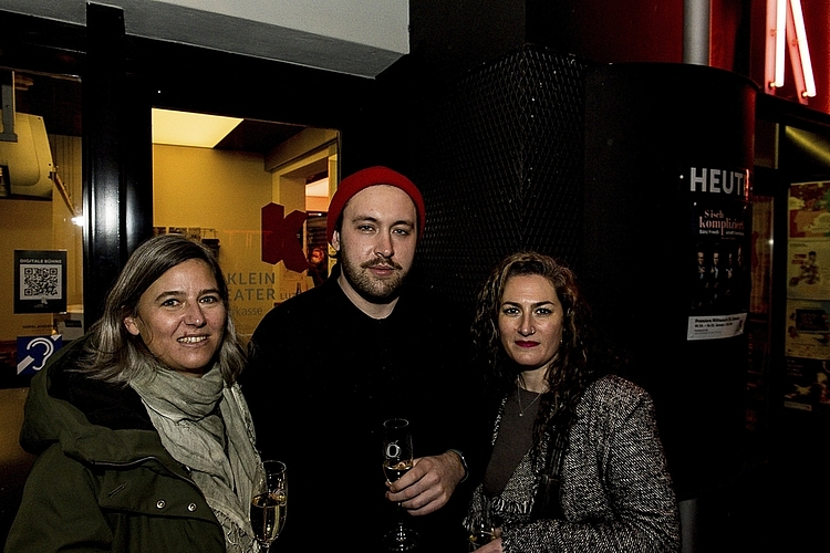Von links: Andrea Cranney, Rico Gurtner und Lisa Roth. Mehr als zwei Jahre haben sie die Tournee geplant, die am letzten Mittwoch in Luzern gestartet ist.