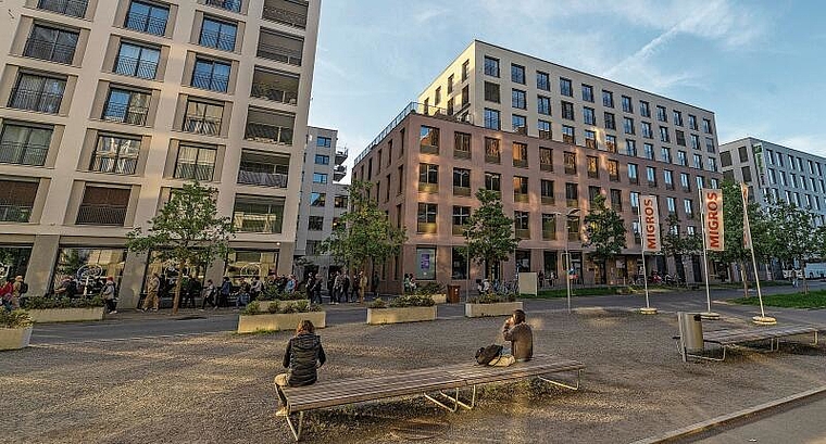 Der Mattenhof zieht neue Firmen und neue Einwohner:innen an. Das gute Ergebnis von Kriens hat aber wohl doch andere Gründe.Bild: Andréas Härry