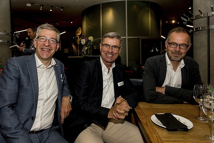 Von links: Martin Bütikofer, Präsident Luzern Tourismus, Mario Lütolf, Stadtraum und Veranstaltungen Stadt Luzern, und Marcus Casutt, Denkmalpflege Kanton Luzern.
