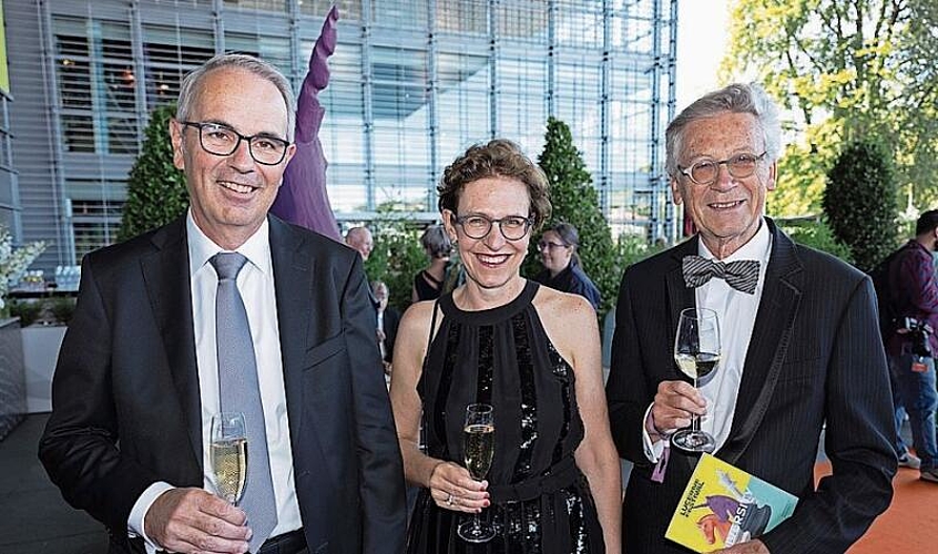 zusammen mit Ehemann René Koller, Direktor der Bergbahnen Sörenberg.