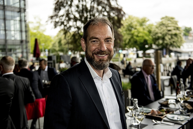 «Auf der Bühne waren würdige Sieger», fand Christoph Baggenstos, SVC Regionenleiter Zentralschweiz / Leiter Firmenkunden Region Zentralschweiz, Credit Suisse.