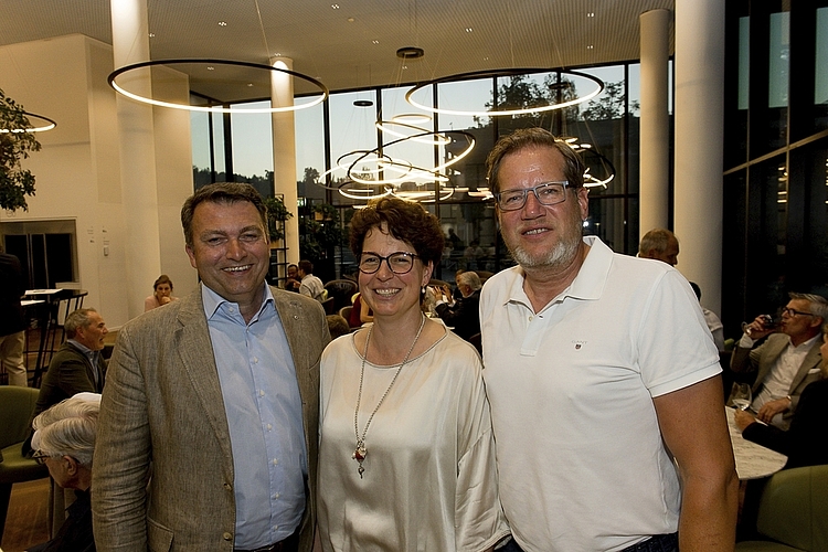 Martin Winiger (links), Scherler AG, und Urban Bieri, Rudolf & Bieri AG, werden aktiv an den Ruderanlässen mitfiebern.