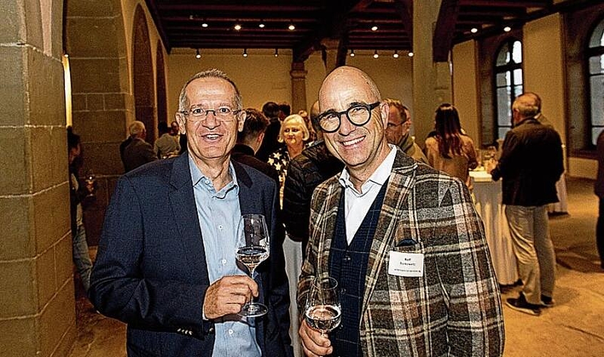 Von links: Thomas Affolter, KPMG, und Rolf Borkowetz, Achermann ICT Services AG.