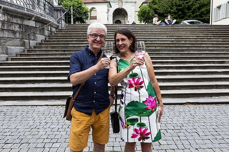 Kantonsrat András özvegyi und Carolin Hauschild wagten zwar im Vorfeld keine Prognosen abzugeben, waren aber zuversichtlich auf eine Wiederwahl ihrer GLP-Stadträtin.