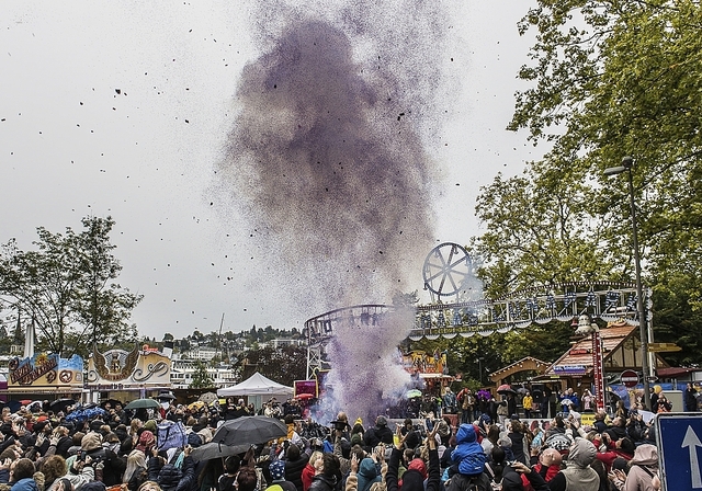 Vor dem grossen Chlapf - Määs 2022 Luzern.