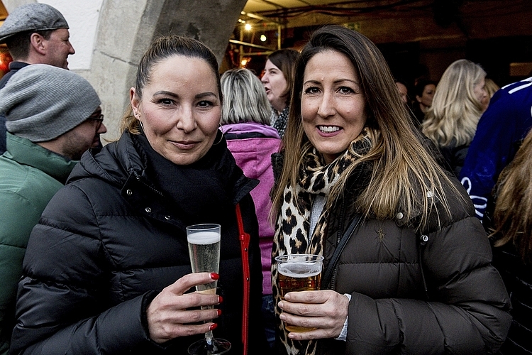 Claudia Herzog (links) und Regina Weber freuen sich auf eine «rüüdig schöni» Fasnacht.