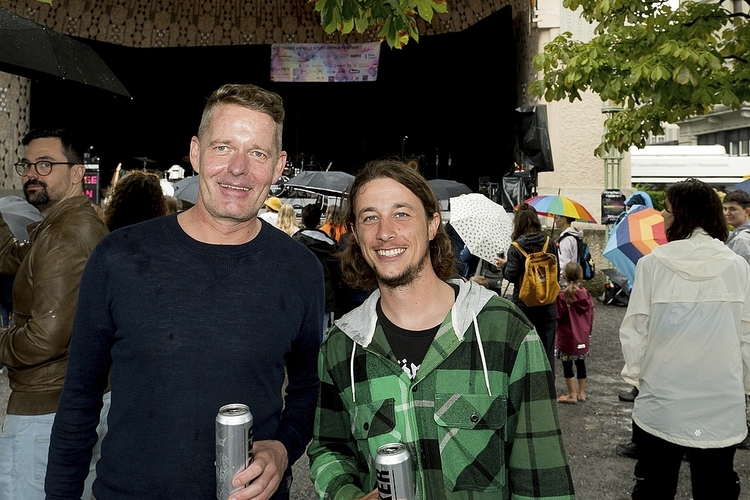 Für Urs Langenstein (l.) und Niels Van der Berge ist Toleranz, Für Urs Langenstein (links) und Niels Van den Berge sind Toleranz und Offenheit in der heutigen Gesellschaft immer wichtiger.