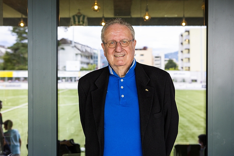 Romano Spadaro, der in der Nähe wohnhafte Ex-GC-Präsident, liess sich das Spiel nicht entgehen. Den SCK-Trainer kennt er schliesslich noch von seiner Zeit bei den Zürchern.