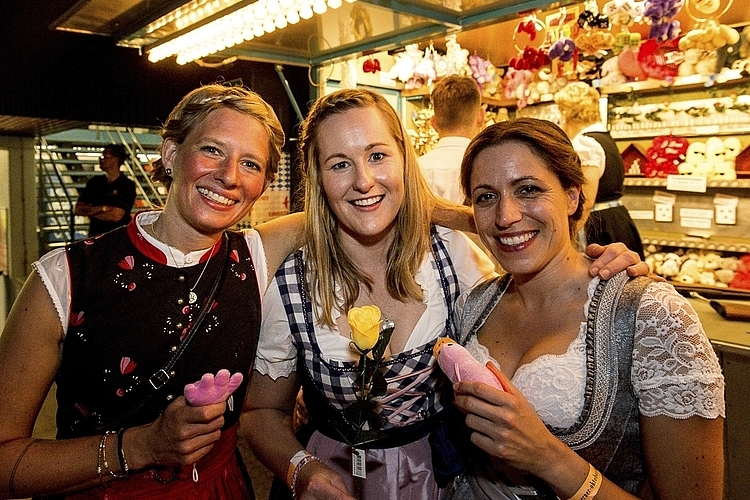 Der Leitspruch an diesem Tag von Ilona Trippel (links) und Vroni Terreni war: «Work hard – party hard.»