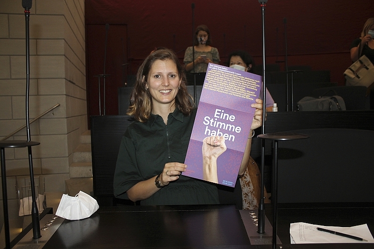 Sibylle Gerber, Kuratorin am Historischen Museum Luzern, hat die im Herbst 2020 geplante Ausstellung und Theatertour zum Thema Frauenstimmrecht vorgestellt.