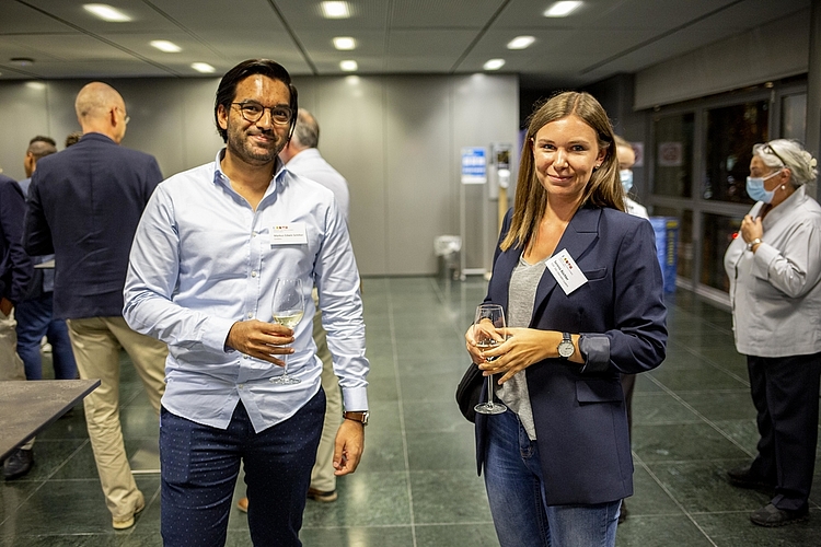 Markus Schilter (GLP), Präsident des Jugendparlaments Schwyz, und Serena Büchler (FDP) fanden das Podium sehr spannend, liessen sich aber in ihrer Meinung nicht mehr umstimmen.