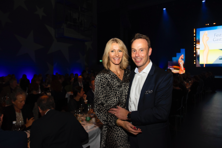 Direktor Wirtschaftsförderung Kanton Luzern, Ivan Buck, mit seiner Frau Yvonne.