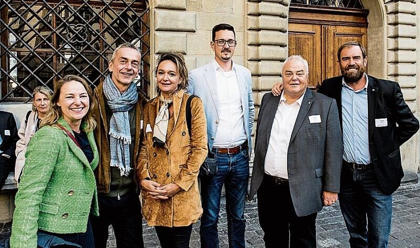 und Urs Lenherr, die Mobiliar.
