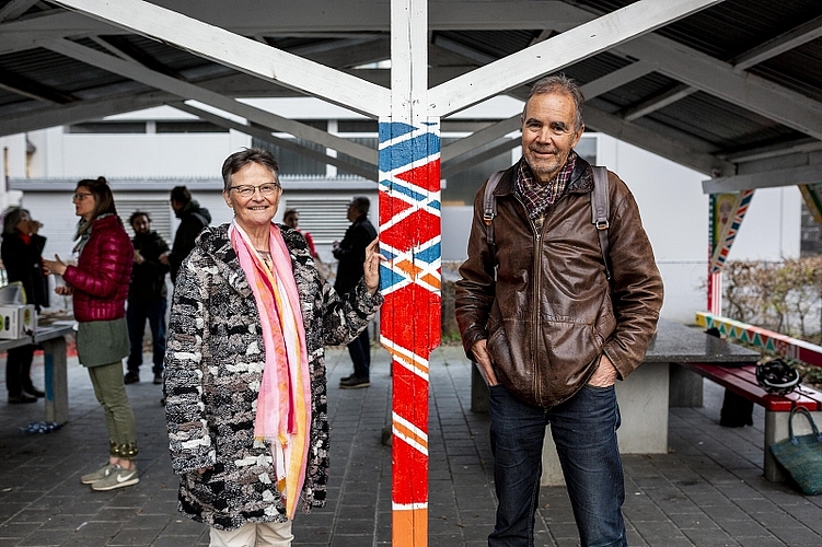 Katharina Studer und Alex Willener waren von Anfang an dabei, als sich Quartierkräfte, Hochschulen und die Stadt zusammensetzten und das Projekt BaBeL ins Rollen kam.