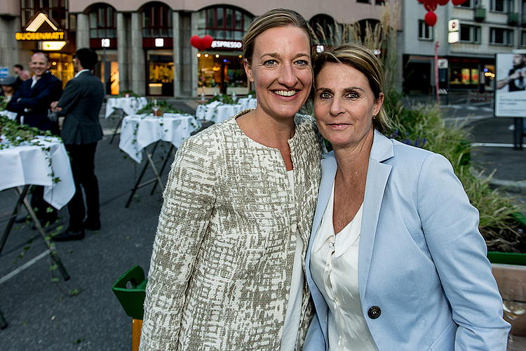 Wayan Buholzer und Catrine Bründler sind gespannt auf die Neubesetzungen der Tänzerinnen und Tänzer im Tanzensemble.