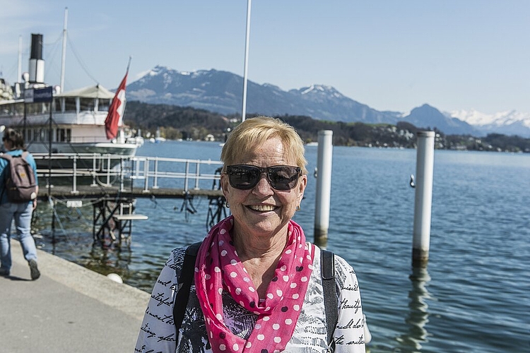 Rita Schwegler kann sich noch gut an die 1.-April-Story über einen geplanten Schiffskanal zwischen dem Vierwaldstättersee und dem Zugersee erinnern.