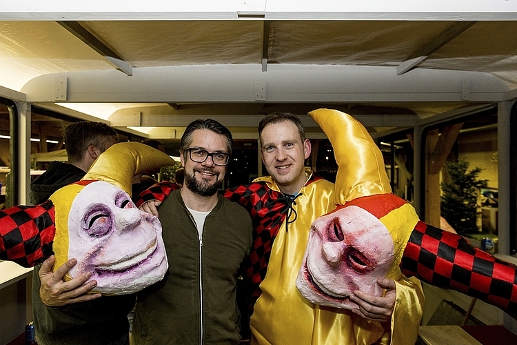 Nathanael Kehl (links) und Maximilian Niederberger werden beim MLG-Theater aktiv mitspielen.