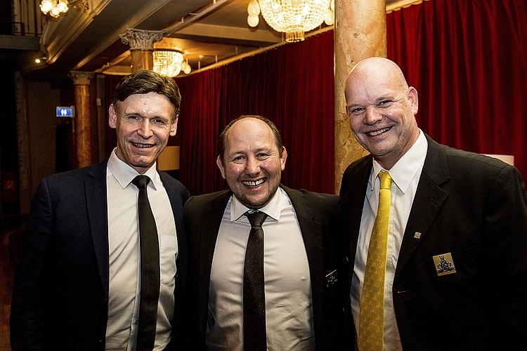 Von links: Roger Ulrich, Dieter Haller und Roland Eicher wurden als Zunftmeister 2022 heiss gehandelt.