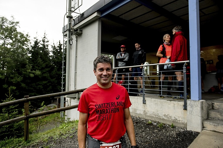 Über heimischen Boden wird Stephan Hengartner bald rennen und freut sich auf Wanderer, die ihm zurufen: «Mach wiiter!»