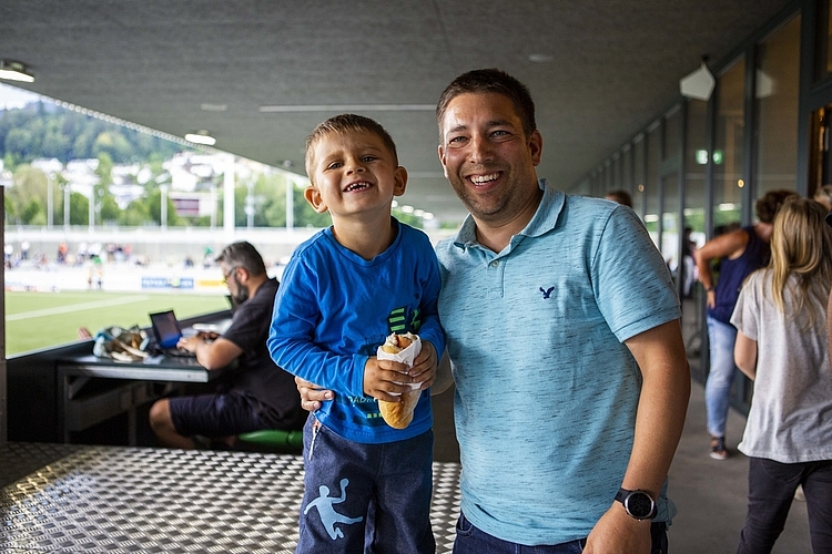 Nils Müller war mit seinem Papa Pascal vor Ort. Dieser glaubt, dass man sich nun halt langfristig an entsprechende Eventbedingungen gewöhnen muss.