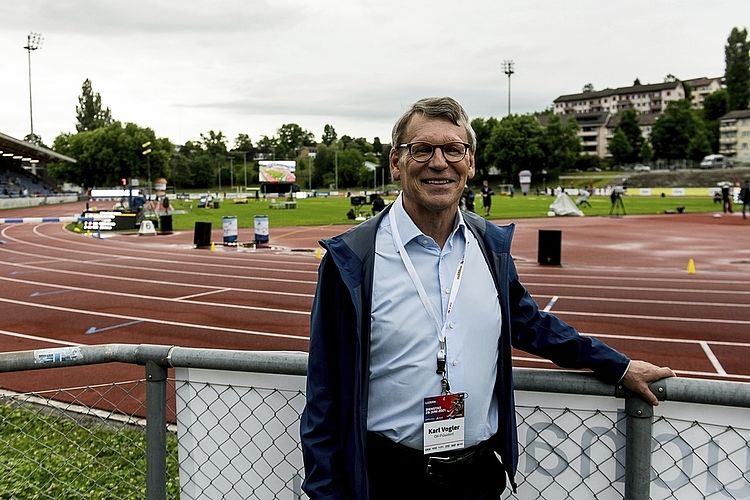 Karl Vogler, OK-Präsident, musste bis am 28. Mai warten, bis klar war, dass der Leichtathletikanlass dieses Jahr durchgeführt werden kann.