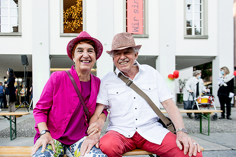 Judith Müller und Andreas Wissenburger sind froh, dass Kultur wieder stattfindet.