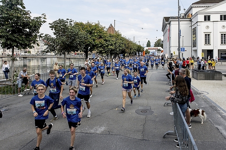 Dank der Einteilung in kleinere Gruppen und Covid-Zertifikat war der Luzerner Stadtlauf in diesem Jahr doch noch möglich.