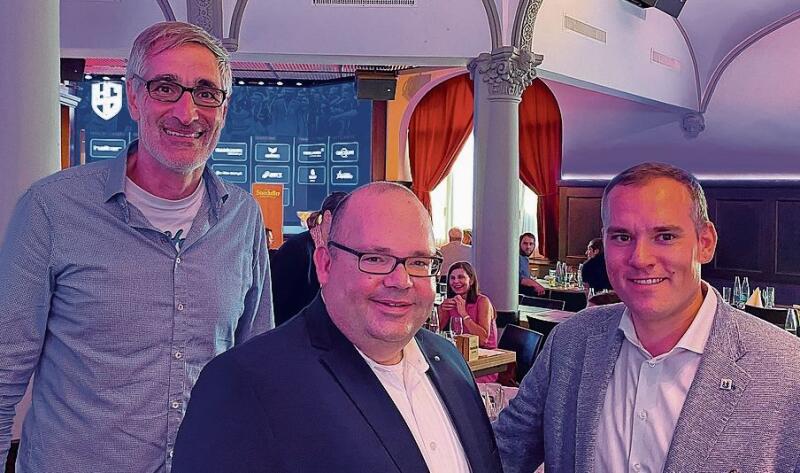 Von links: Roger Erni, Stadtrat Kriens, Armin Hartmann, Bildungs- und Kulturdirektor Kanton Luzern, und Marco Frauenknecht, Stadtrat Kriens. Von links: Roger Erni, Stadtrat Kriens, Armin Hartmann, Bildungs- und Kulturdirektor Kanton Luzern, und Marco Frauenknecht, Stadtrat Kriens.