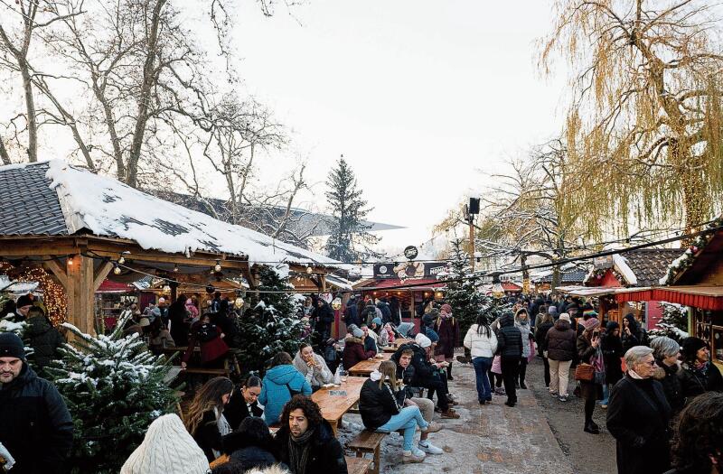 Rudolfs Weihnacht verwandelt den Luzerner Inseli-Park auch 2023 in einen Ort der vorweihnächtlichen Stimmung.