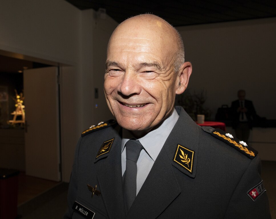 Sprach den Gegnern der Kampfjet-Vorlage ins Gewissen: Luftwaffen-Chef Bernhard Müller.