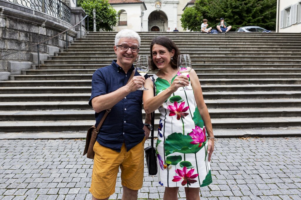 Kantonsrat András özvegyi und Carolin Hauschild wagten zwar im Vorfeld keine Prognosen abzugeben, waren aber zuversichtlich auf eine Wiederwahl ihrer GLP-Stadträtin.