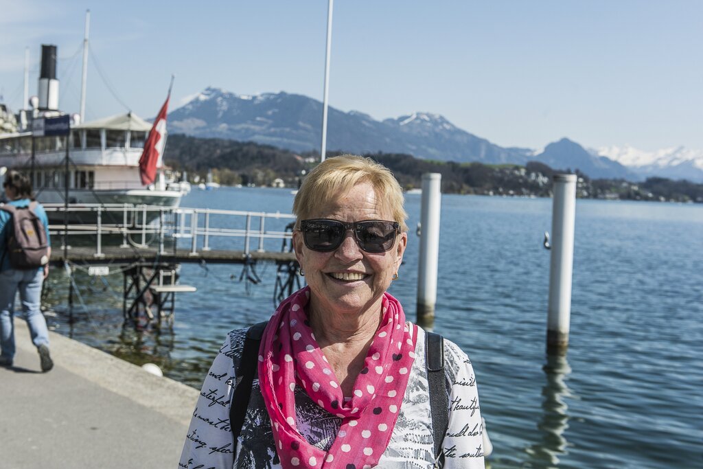 Rita Schwegler kann sich noch gut an die 1.-April-Story über einen geplanten Schiffskanal zwischen dem Vierwaldstättersee und dem Zugersee erinnern.