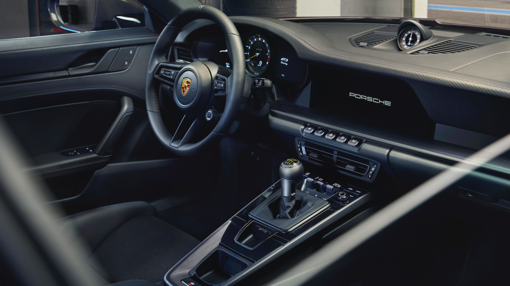 Blick ins Cockpit.