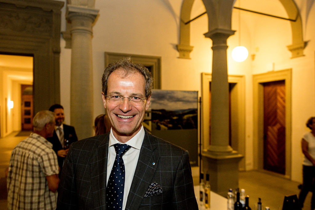 Regierungspräsident und Jurymitglied Reto Wyss meint, die Unterschiede in der Bewertung von 1, 2 oder 3 Punkten waren anspruchsvoll und er verrät, dass er am liebsten einen Merlot trinkt.