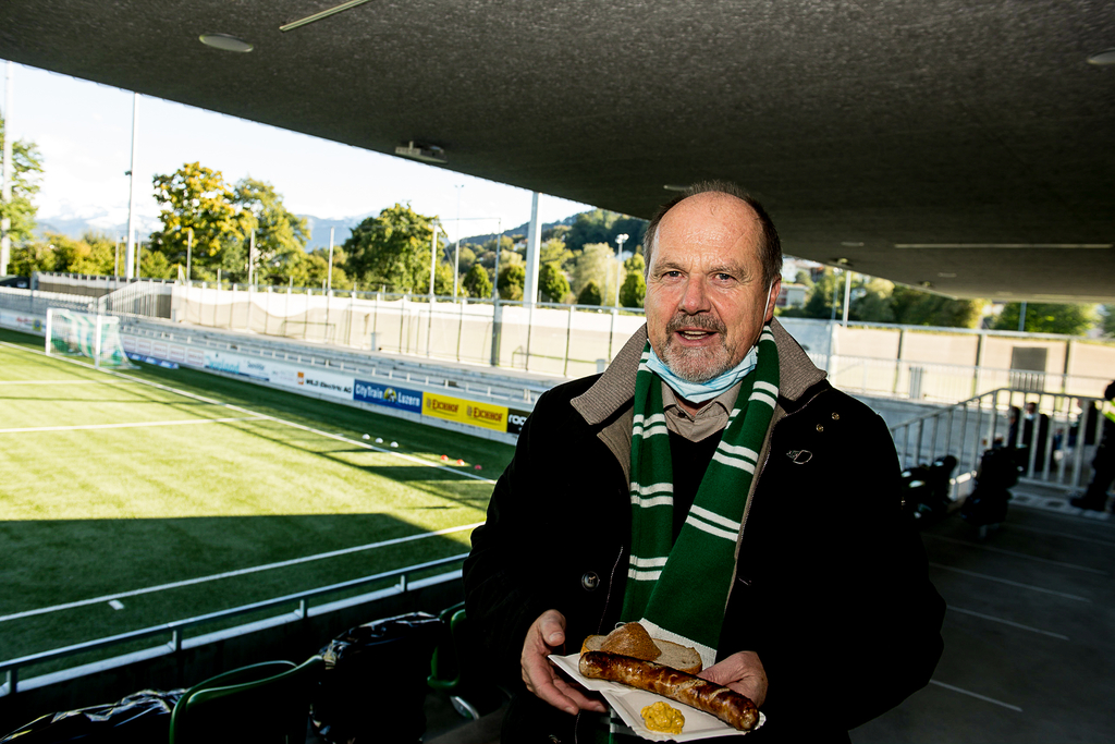Bruno Soltermann glaubte vor dem Spiel an einen Sieg der Krienser.
