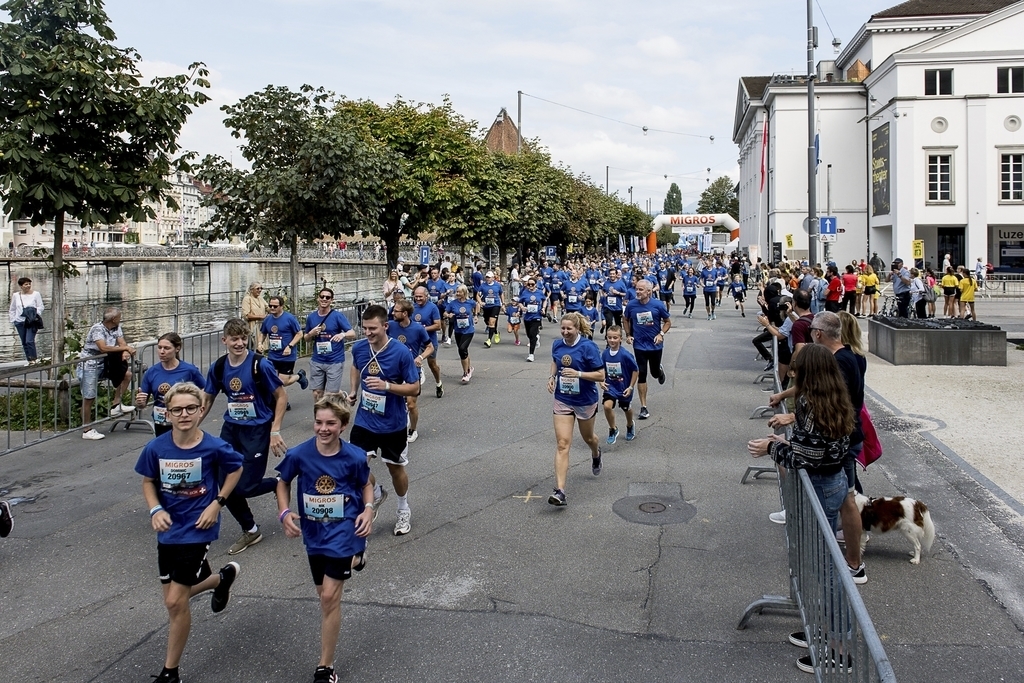 Dank der Einteilung in kleinere Gruppen und Covid-Zertifikat war der Luzerner Stadtlauf in diesem Jahr doch noch möglich.