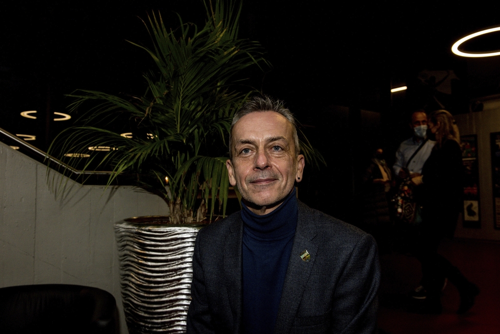 Stefan Sägesser, Kulturbeauftragter Kanton Luzern, hatte sich auf die Premiere gefreut und wurde nicht enttäuscht.
