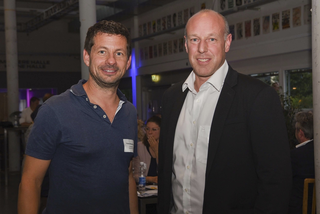 «Es steckt viel Power in den drei Gebieten», meinten Thomas Käslin (rechts), Halter AG, und Florian Meyerhans von der Gemeinde Inwil.