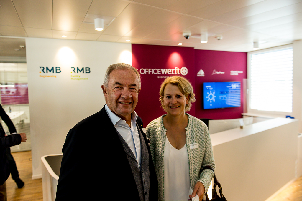 Für Jörg Lienert, zusammen mit seiner Frau Rosmarie, ist der Umbau gelungen und eine schöne Businesslocation geworden.