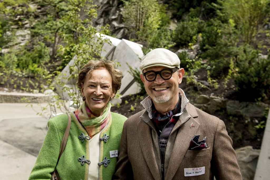 Die Besessenheit für den Untergrund und Begeisterung für Felsen waren für Geologe Franz Schenker die Basis für die Idee der Felsenwelt im Gletschergarten.