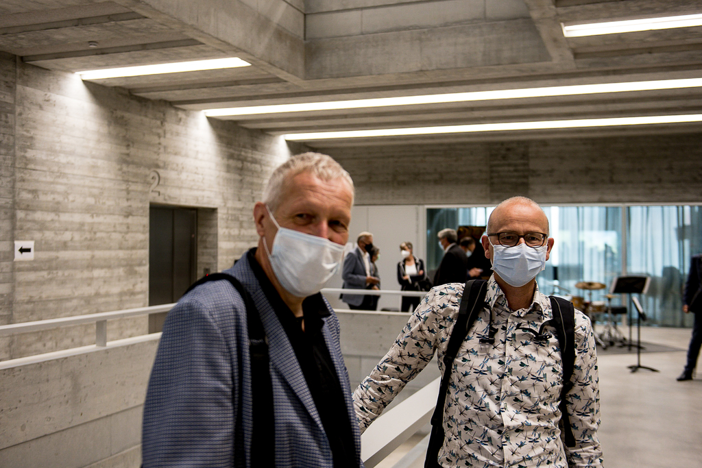 Konrad Graber, ehemaliger Ständerat Kanton Luzern, und amtierender Nationalrat Michael Töngi waren in jungen Jahren beide im Klavierunterricht.